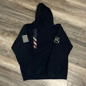Grunt style america dark blue hoodie